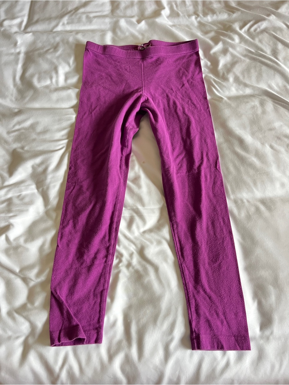 Epic Threads Size XL Purple Cotton Blend Stretchy Leggings